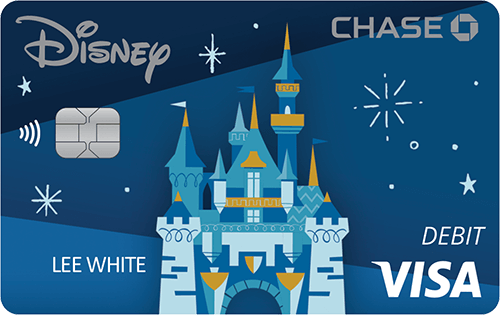 Chase Disney Visa Debit 迪士尼城堡版卡面